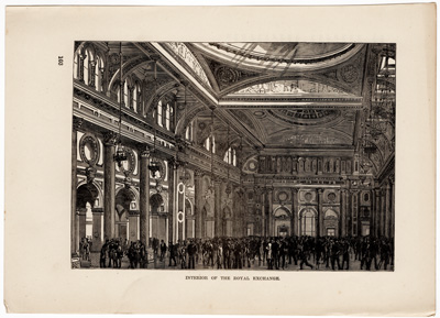 Interior of the Royal Exchange